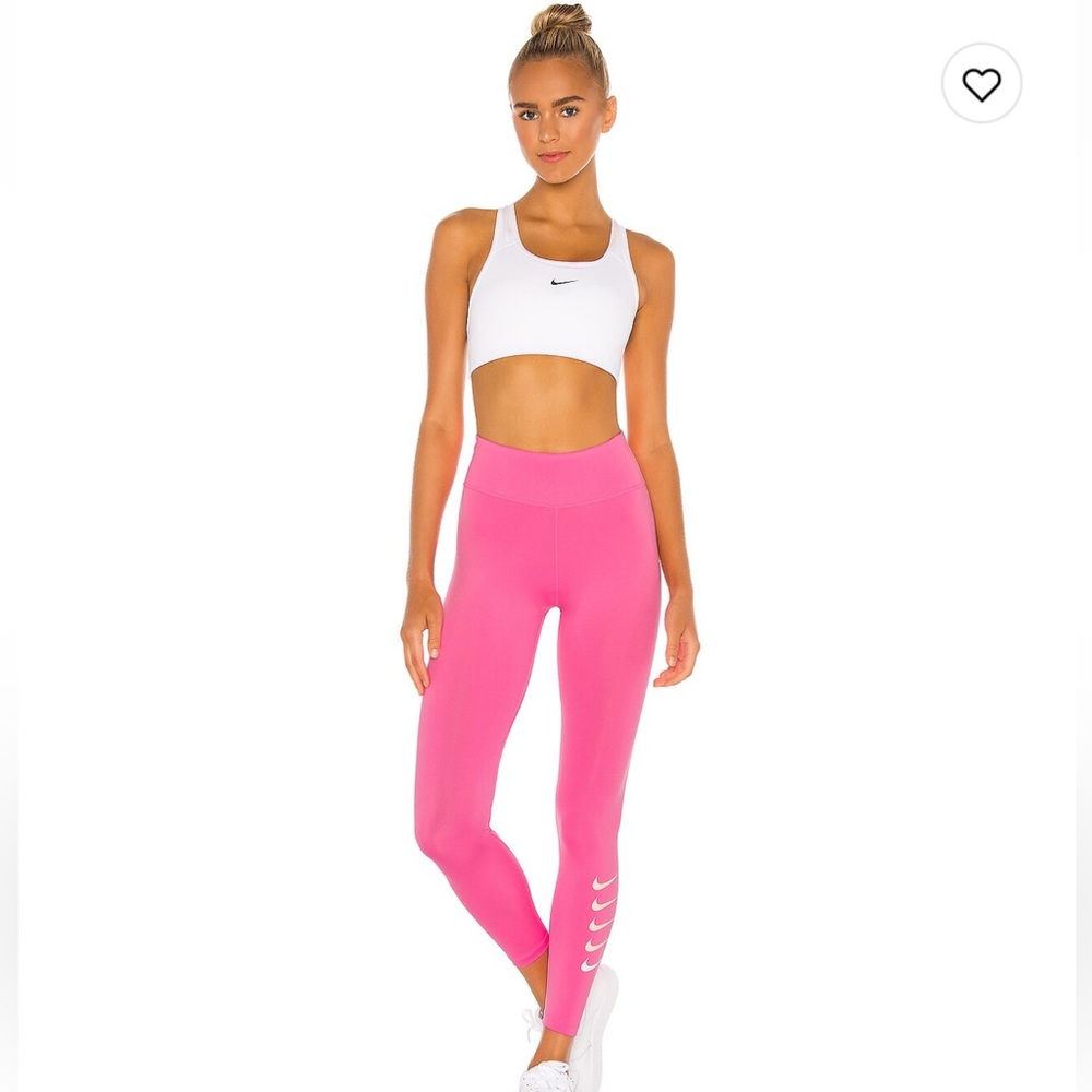 Nike Swoosh run tight in Pink Glow